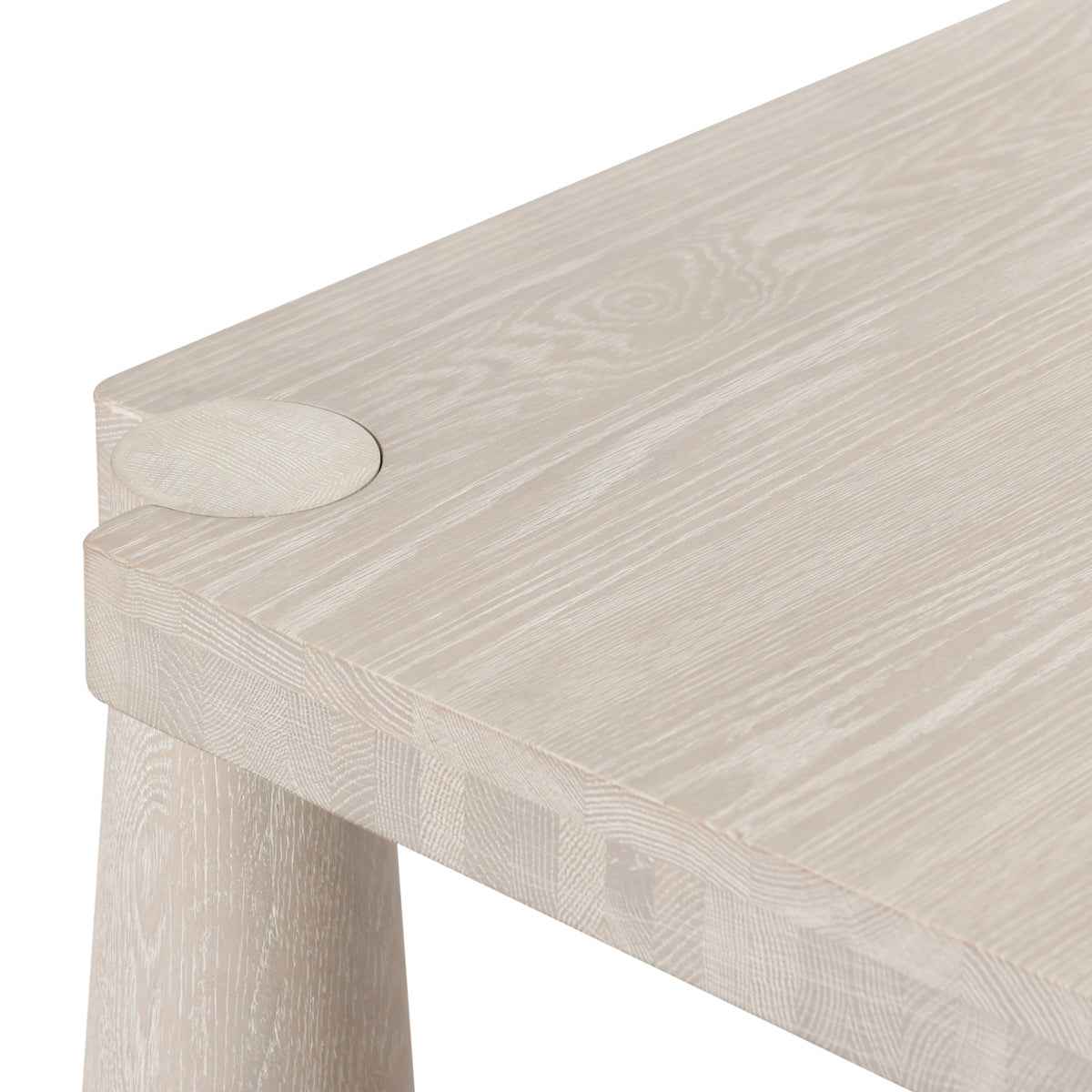 Atrop Dining Table - Milk White by Classic Home at Eve Furniture