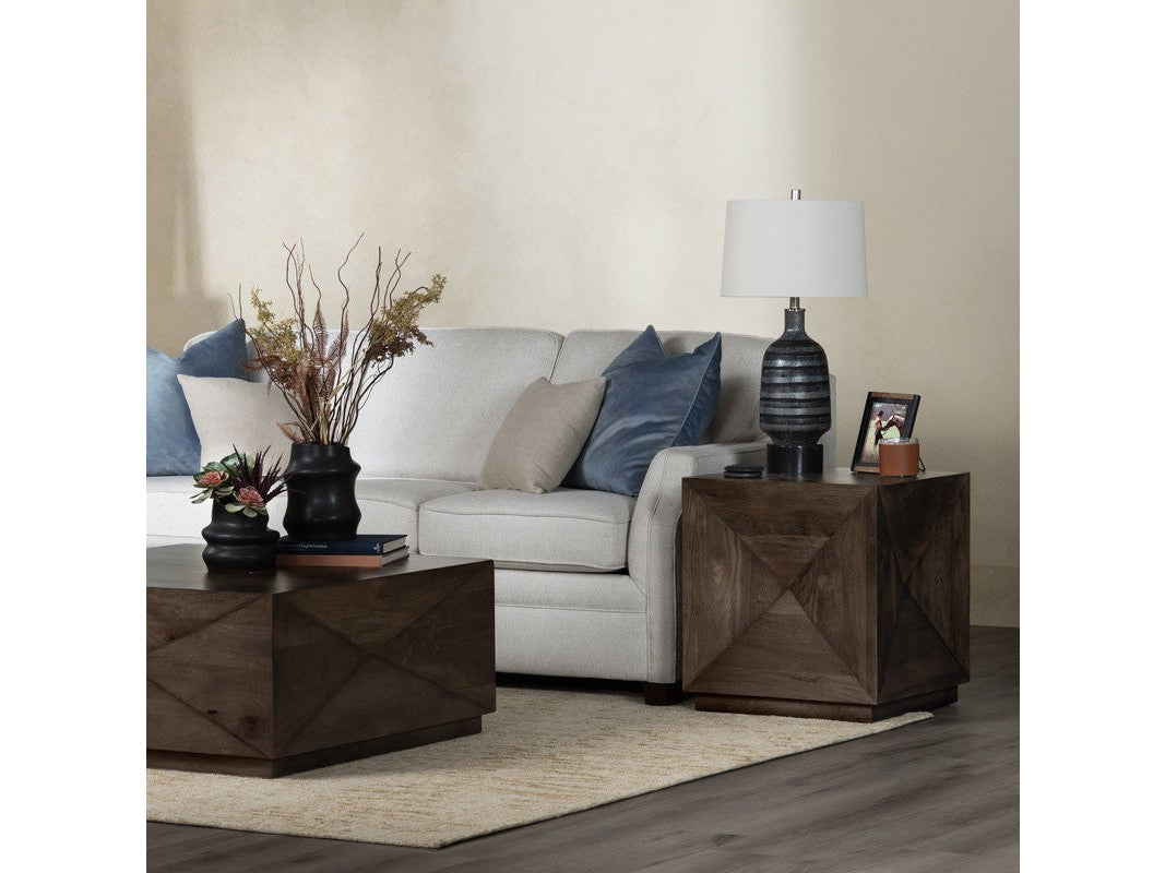 Atticus Brown End Table by Crestview at Eve Furniture