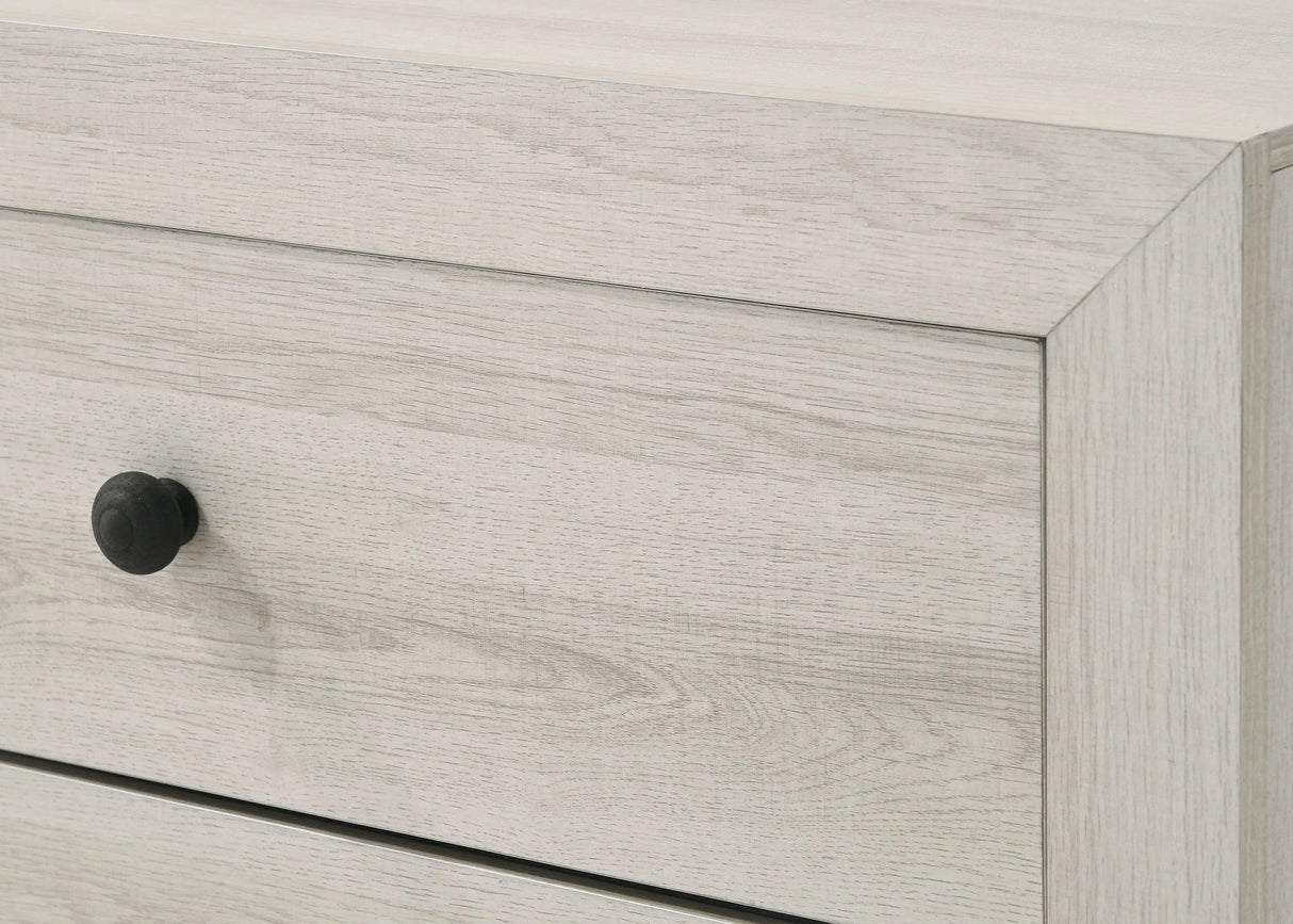 Atticus White Platform Bedroom Set by Crown Mark at Eve Furniture