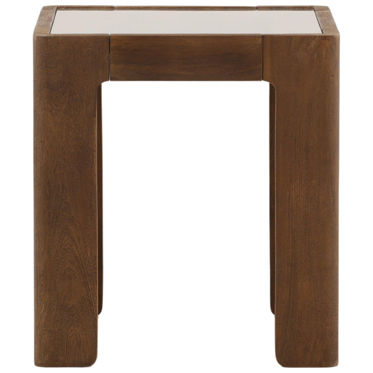 Auberlin Side Table, Brown by Dovetail at Eve Furniture