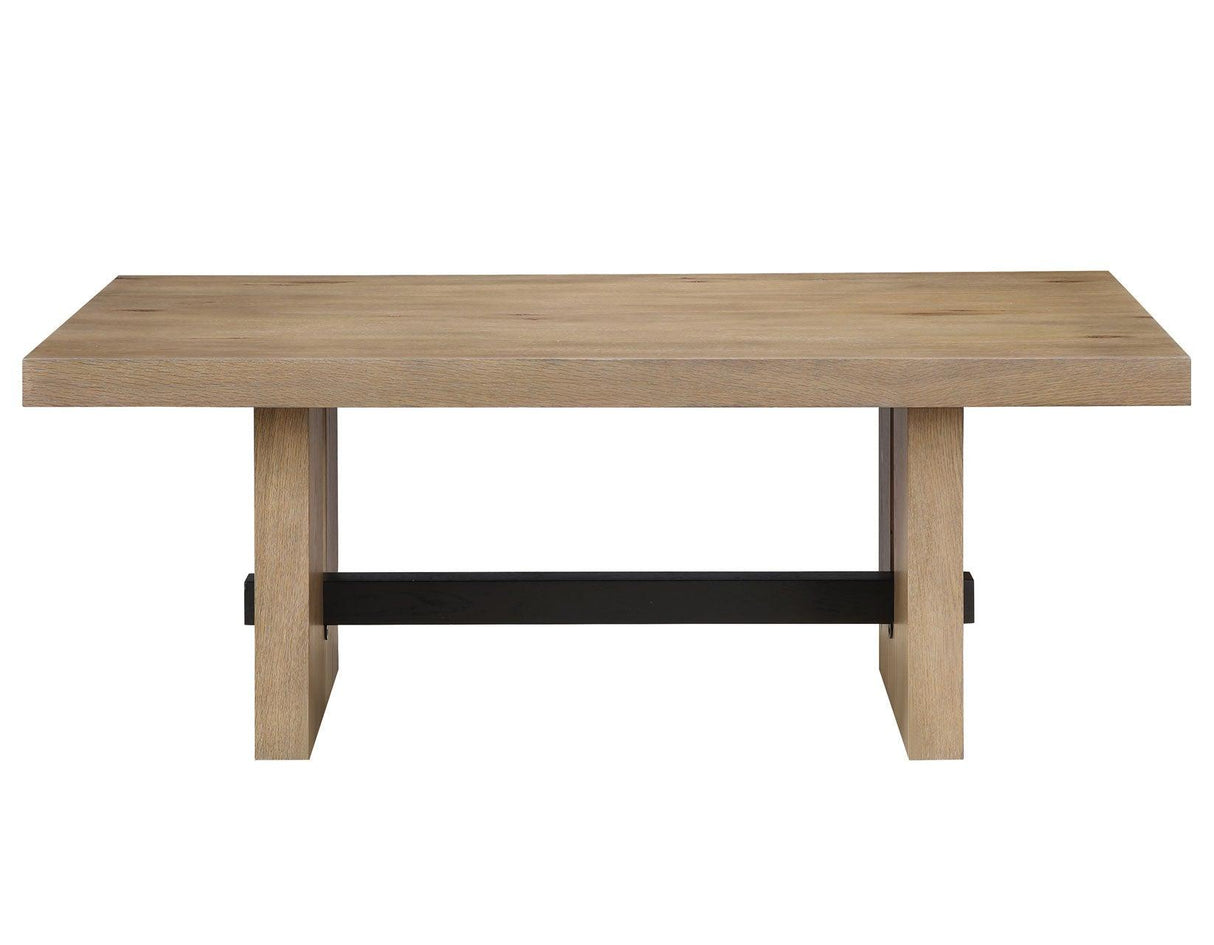 Aubrey Driftwood 48″ Coffee Table by Steve Silver at Eve Furniture