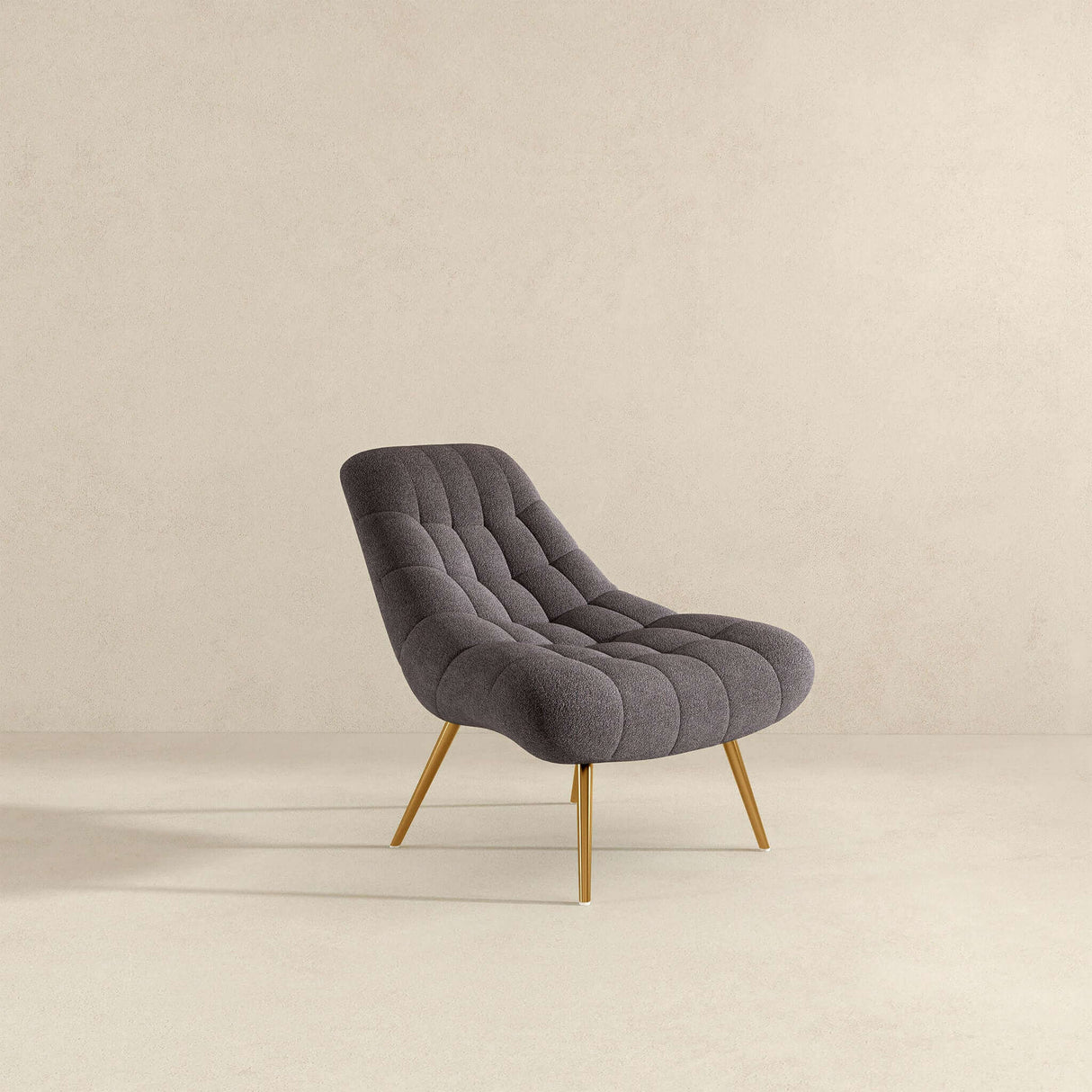 Aubrey French Boucle Lounge Chair by Ashcroft Furniture at Eve Furniture