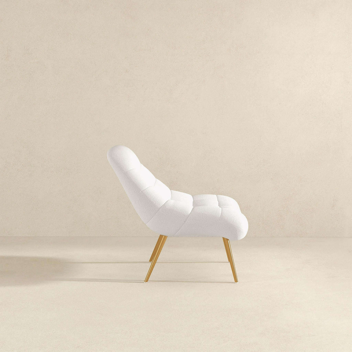Aubrey French Boucle Lounge Chair by Ashcroft Furniture at Eve Furniture