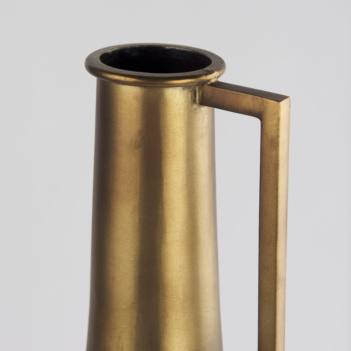 Aubrey Large 24.0H Gold Iron Jug Vase by Mercana at Eve Furniture