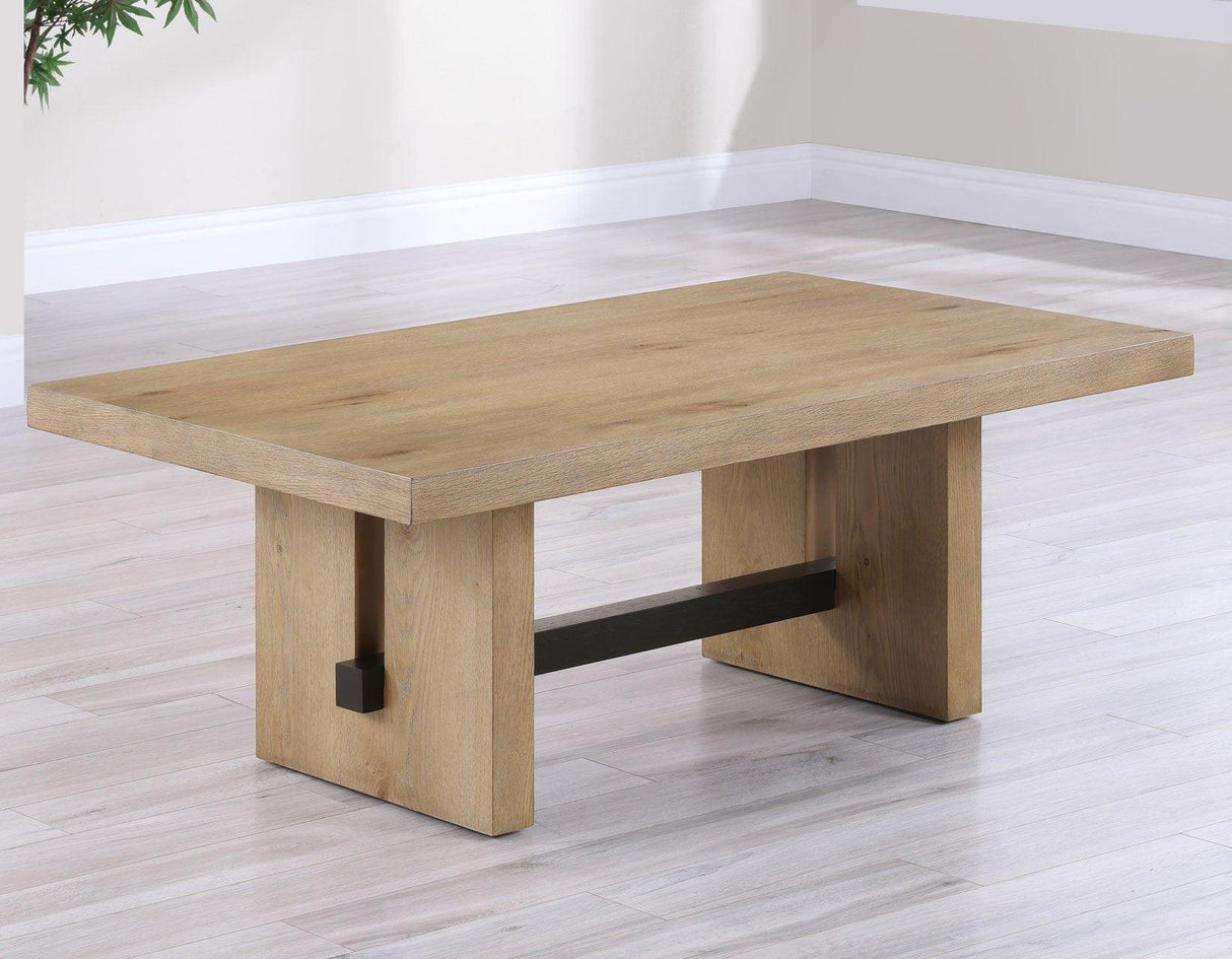 Aubrey 3-Piece Table Set, Driftwood by Steve Silver at Eve Furniture