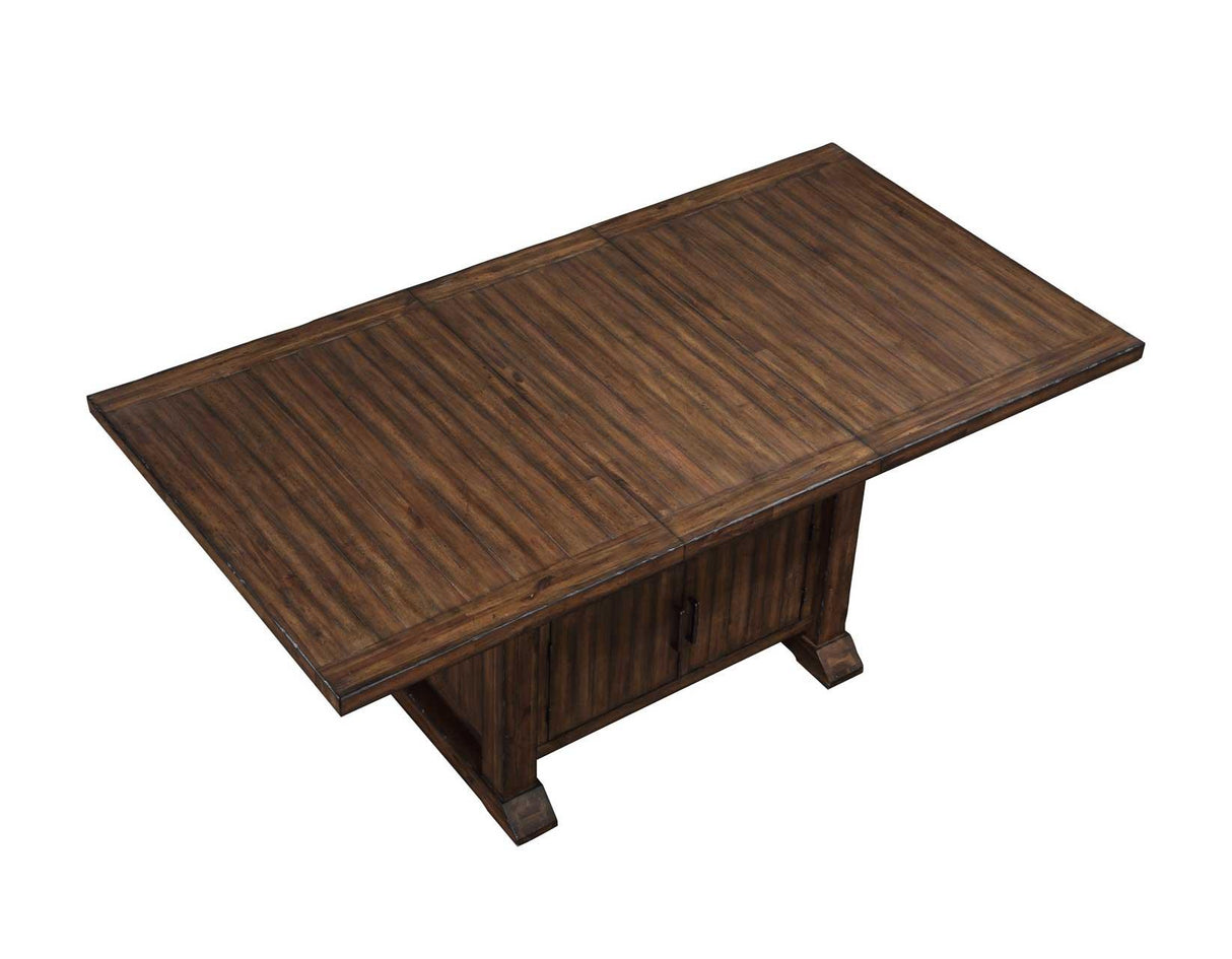 Auburn 60-80 inch Storage Counter Table by Steve Silver at Eve Furniture