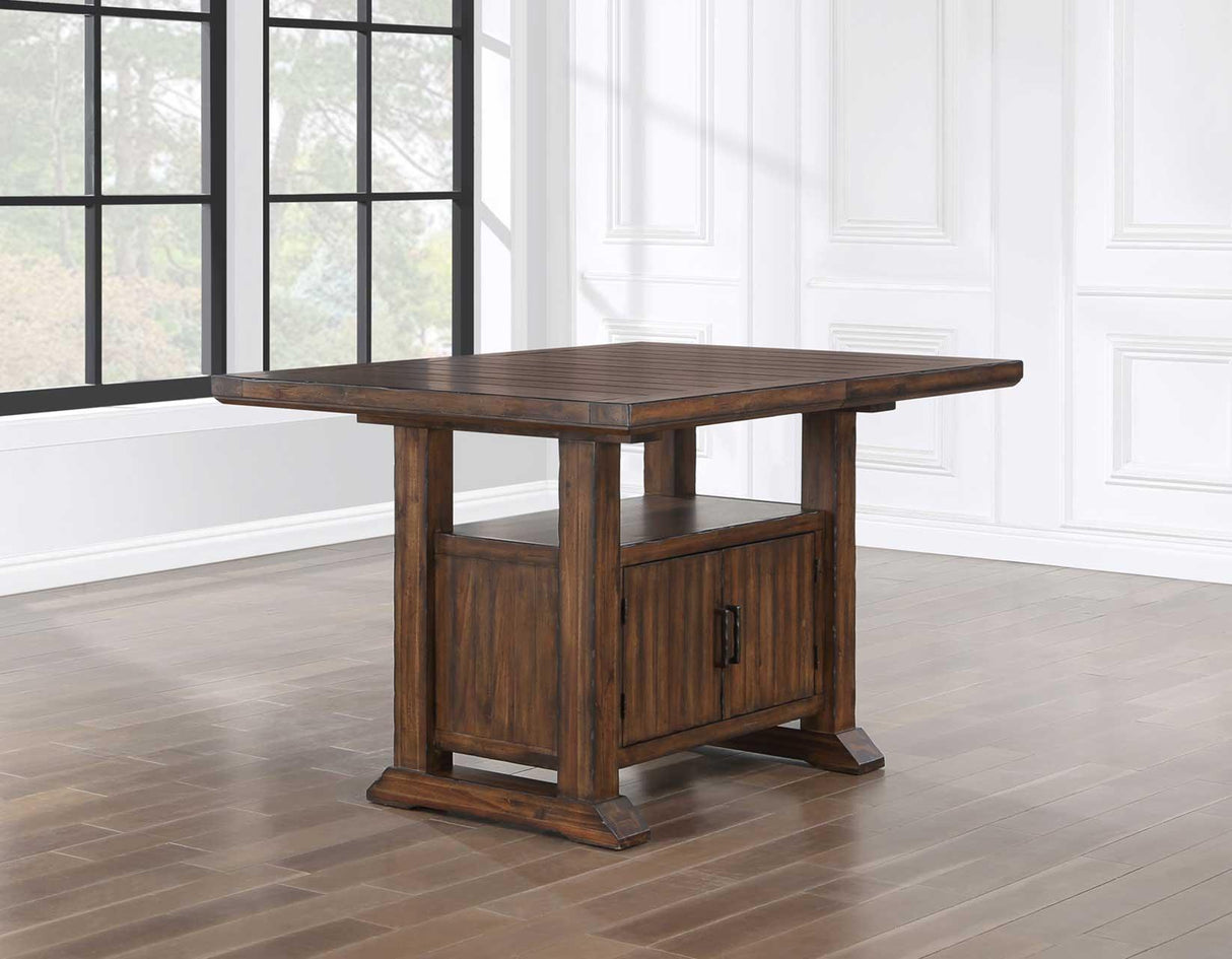 Auburn 60-80 inch Storage Counter Table by Steve Silver at Eve Furniture