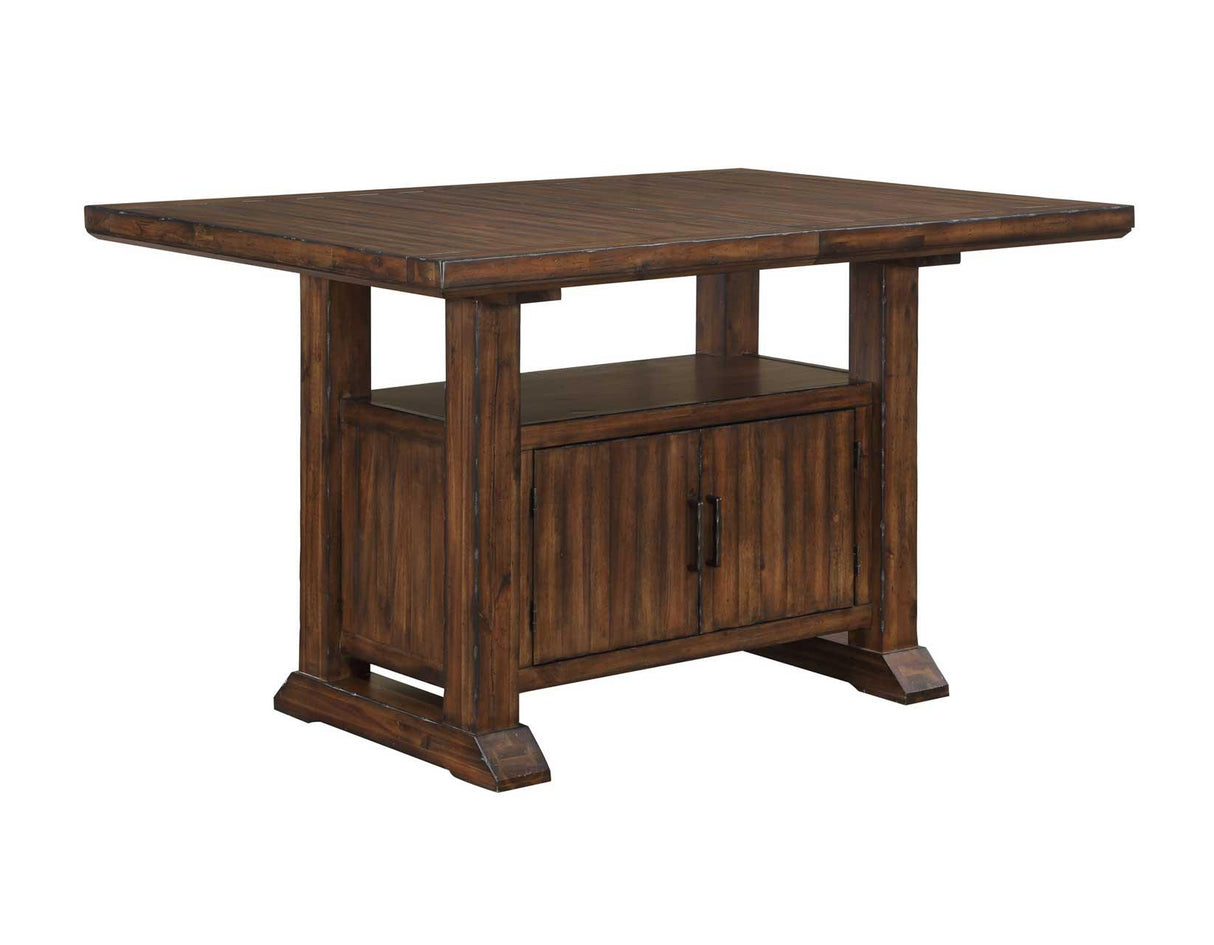 Auburn 60-80 inch Storage Counter Table by Steve Silver at Eve Furniture