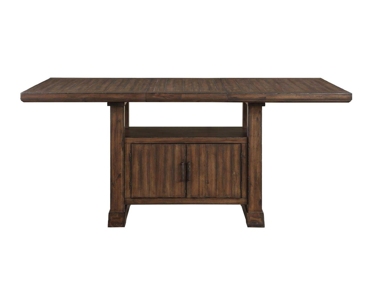 Auburn 60-80 inch Storage Counter Table by Steve Silver at Eve Furniture
