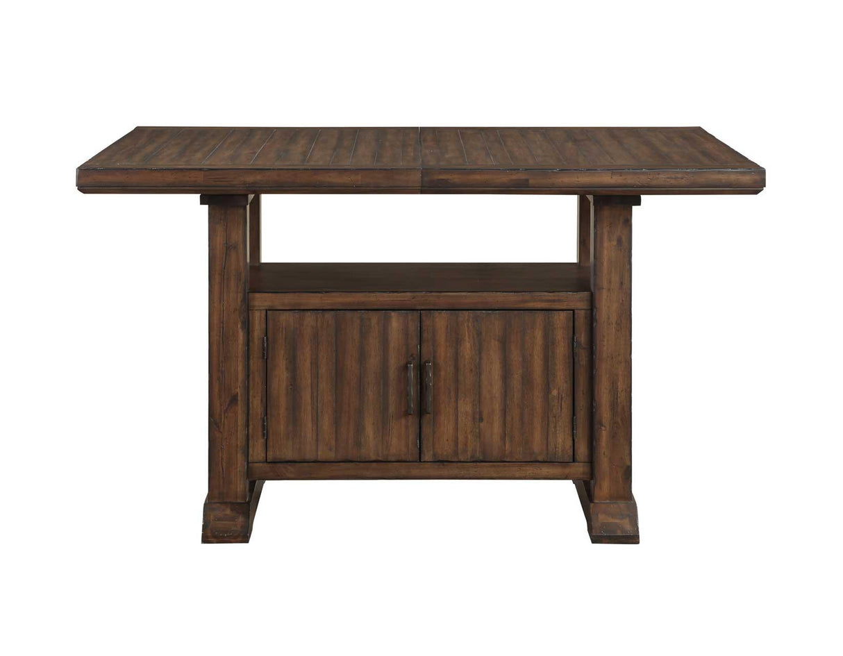 Auburn 60-80 inch Storage Counter Table by Steve Silver at Eve Furniture