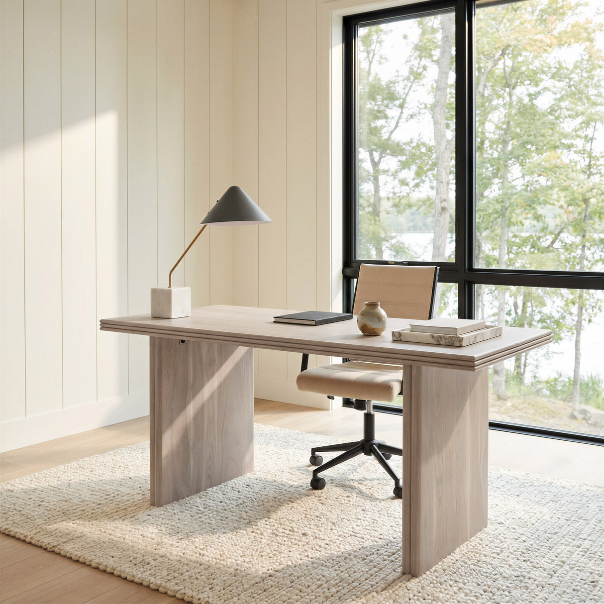 Auction Beige Office Chair by Zuomod at Eve Furniture