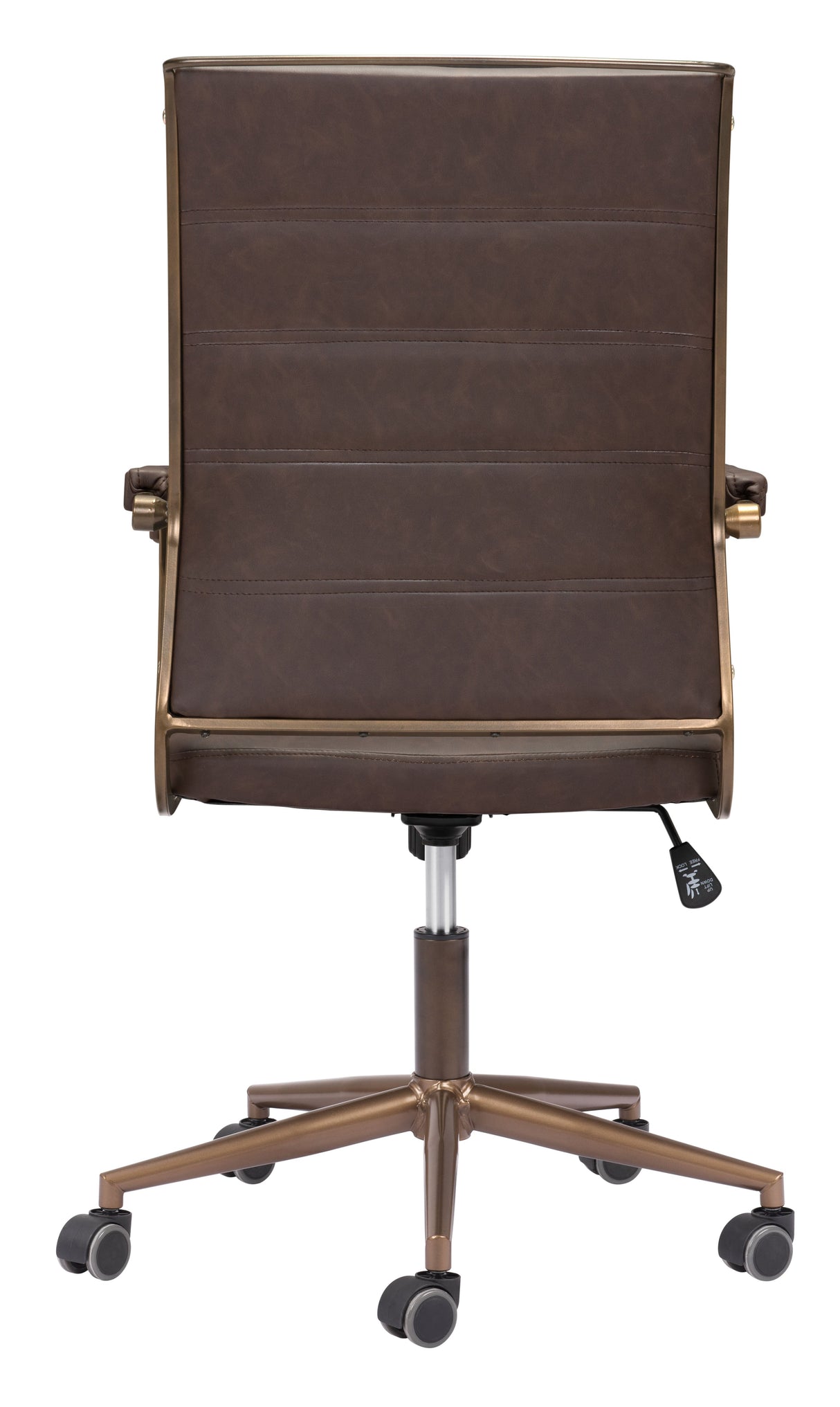 Auction Espresso Office Chair by Zuomod at Eve Furniture