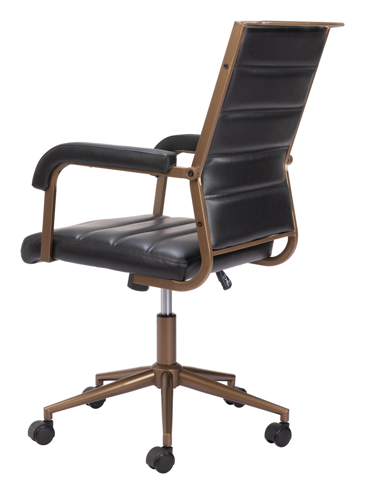 Auction Vintage Black Office Chair by Zuomod at Eve Furniture
