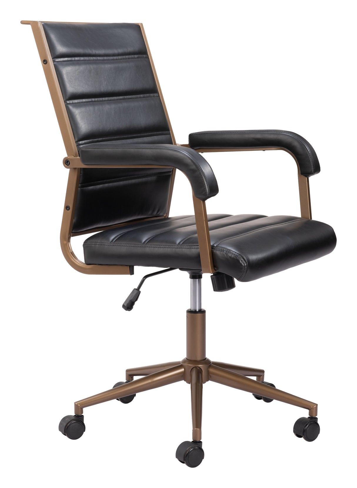 Auction Vintage Black Office Chair by Zuomod at Eve Furniture