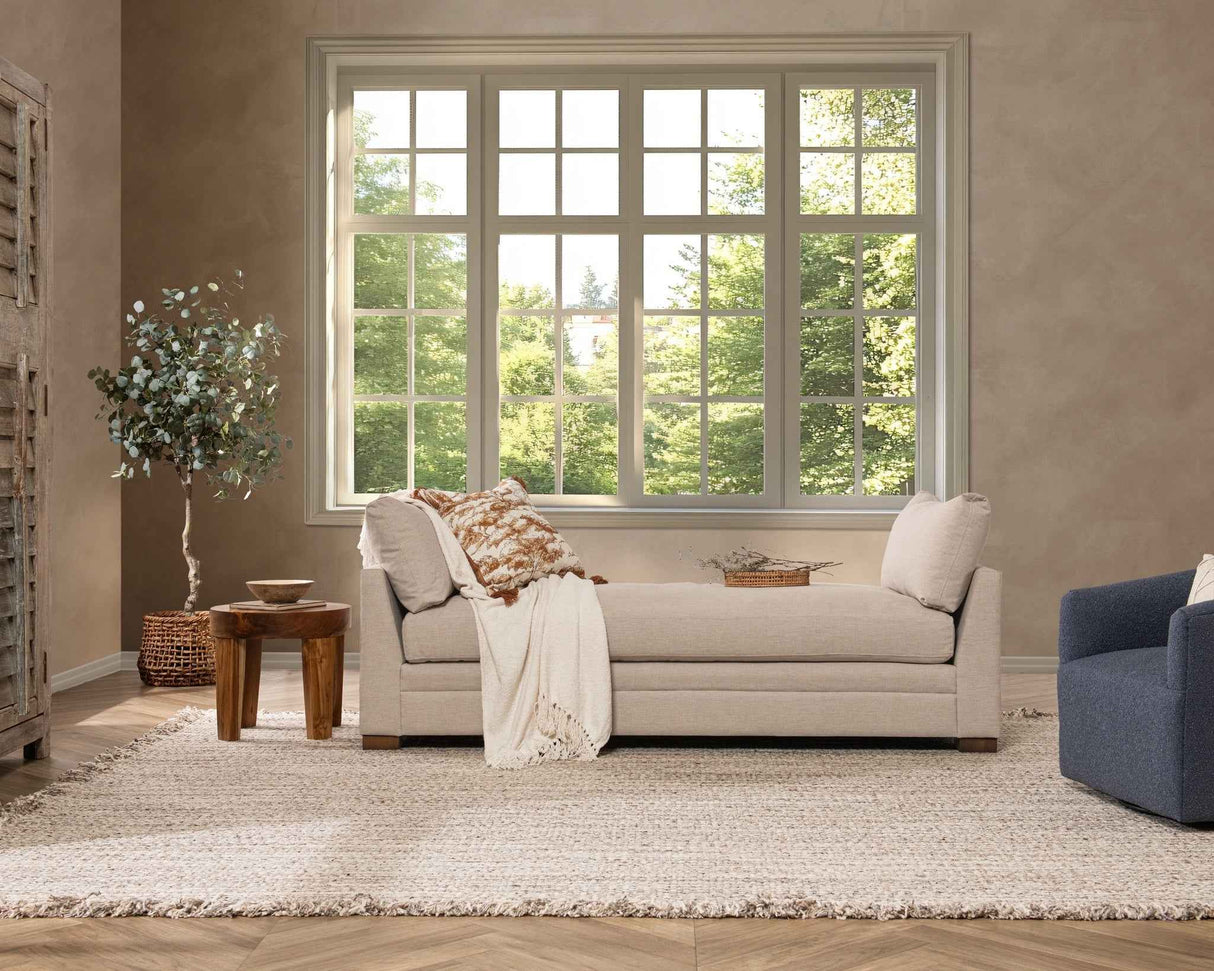 Audrey Backless Sofa by Classic Home at Eve Furniture