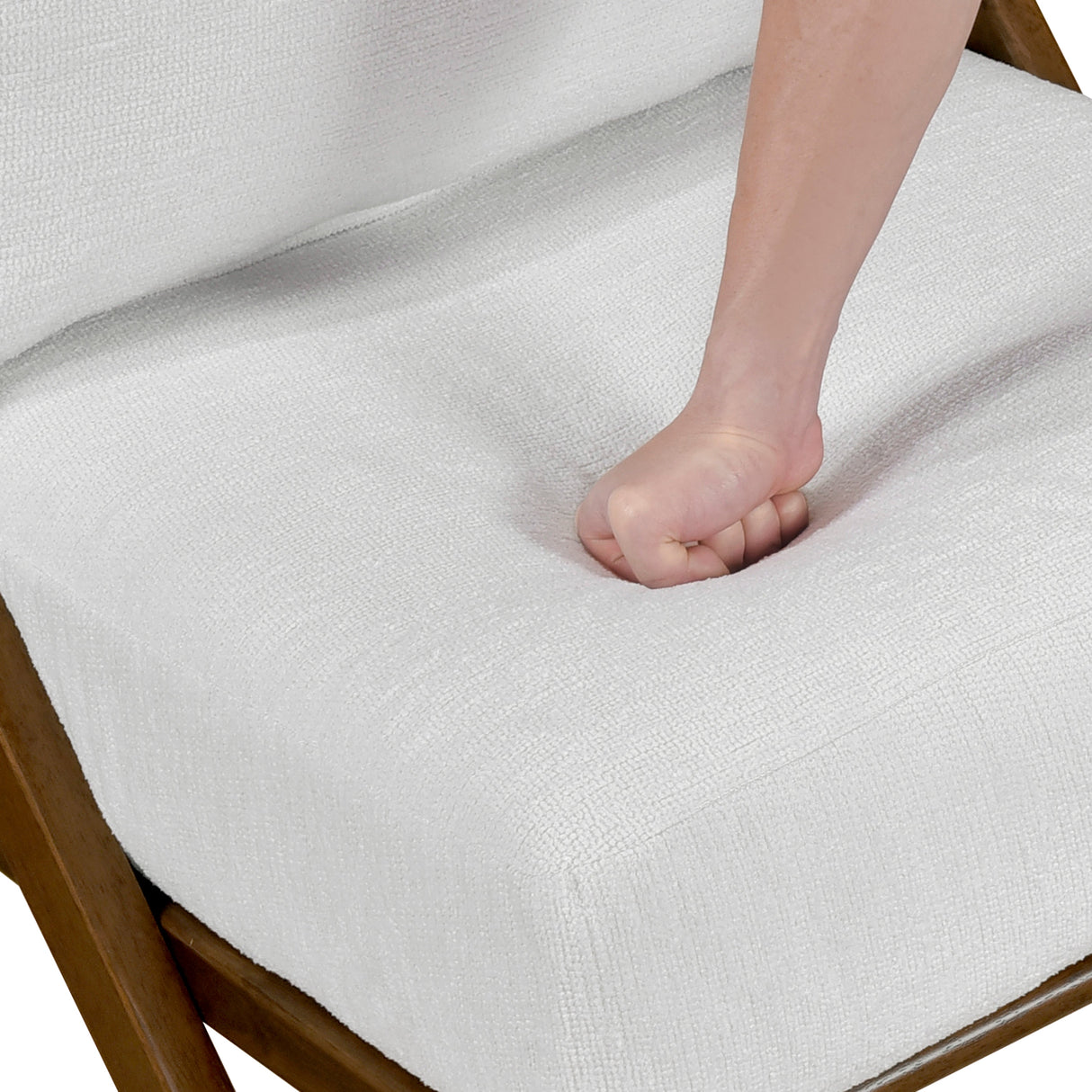 Audrey Beige Accent Chair by Homelegance at Eve Furniture