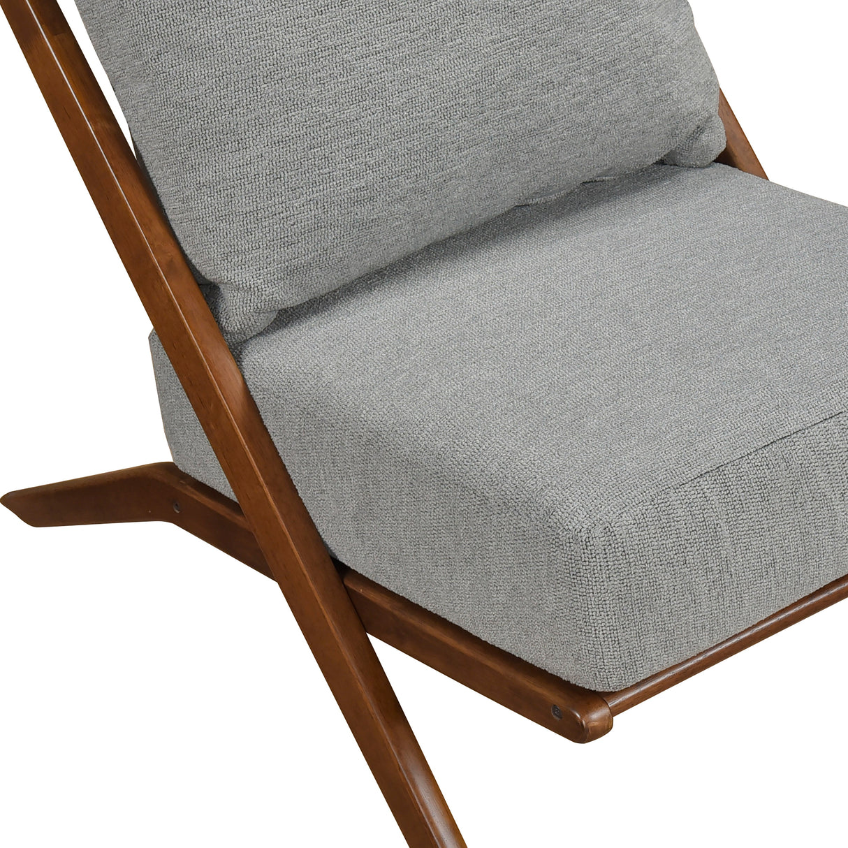 Audrey Gray Accent Chair by Homelegance at Eve Furniture