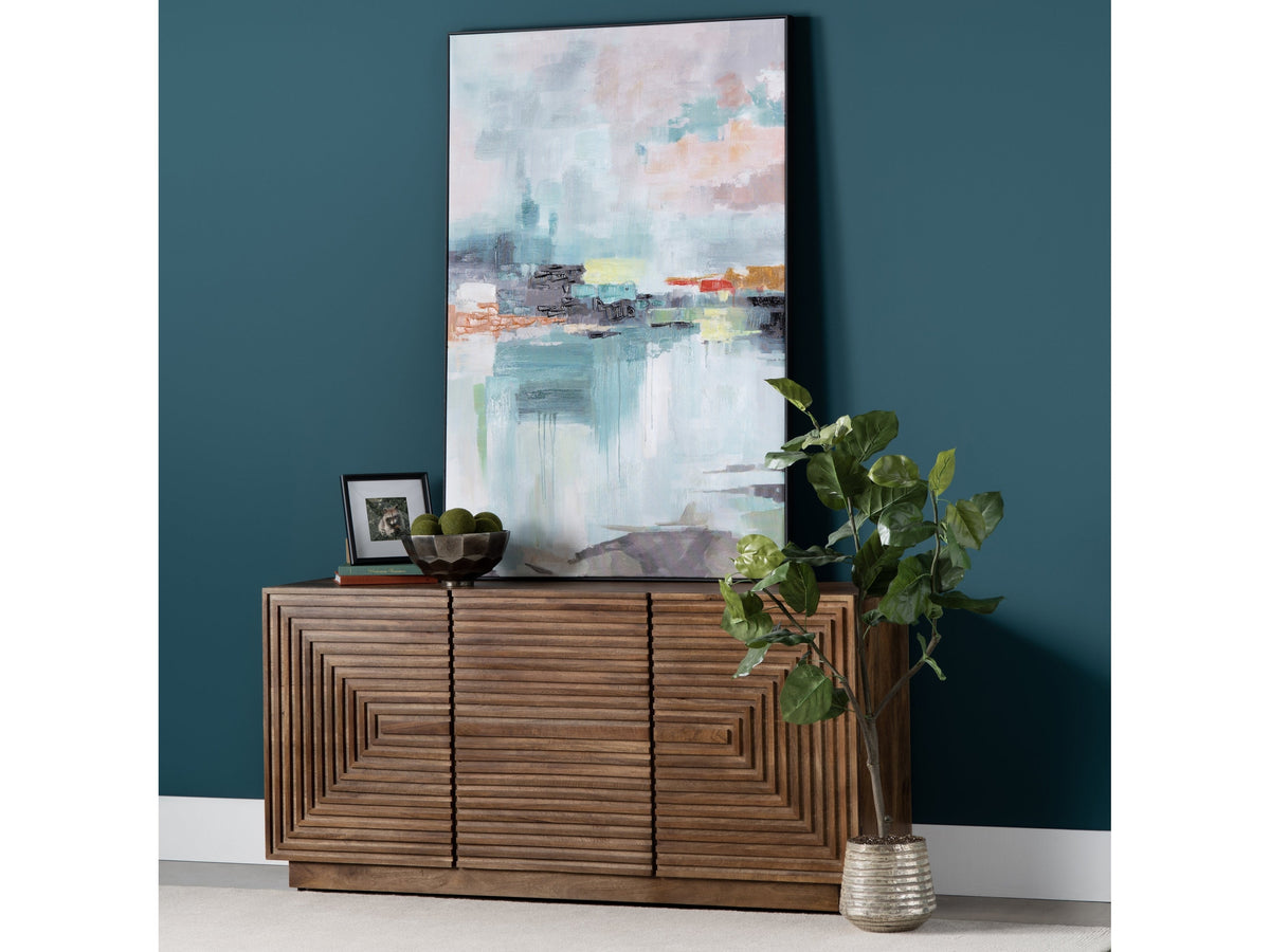 Augusta Green/Blue Canvas by Crestview at Eve Furniture