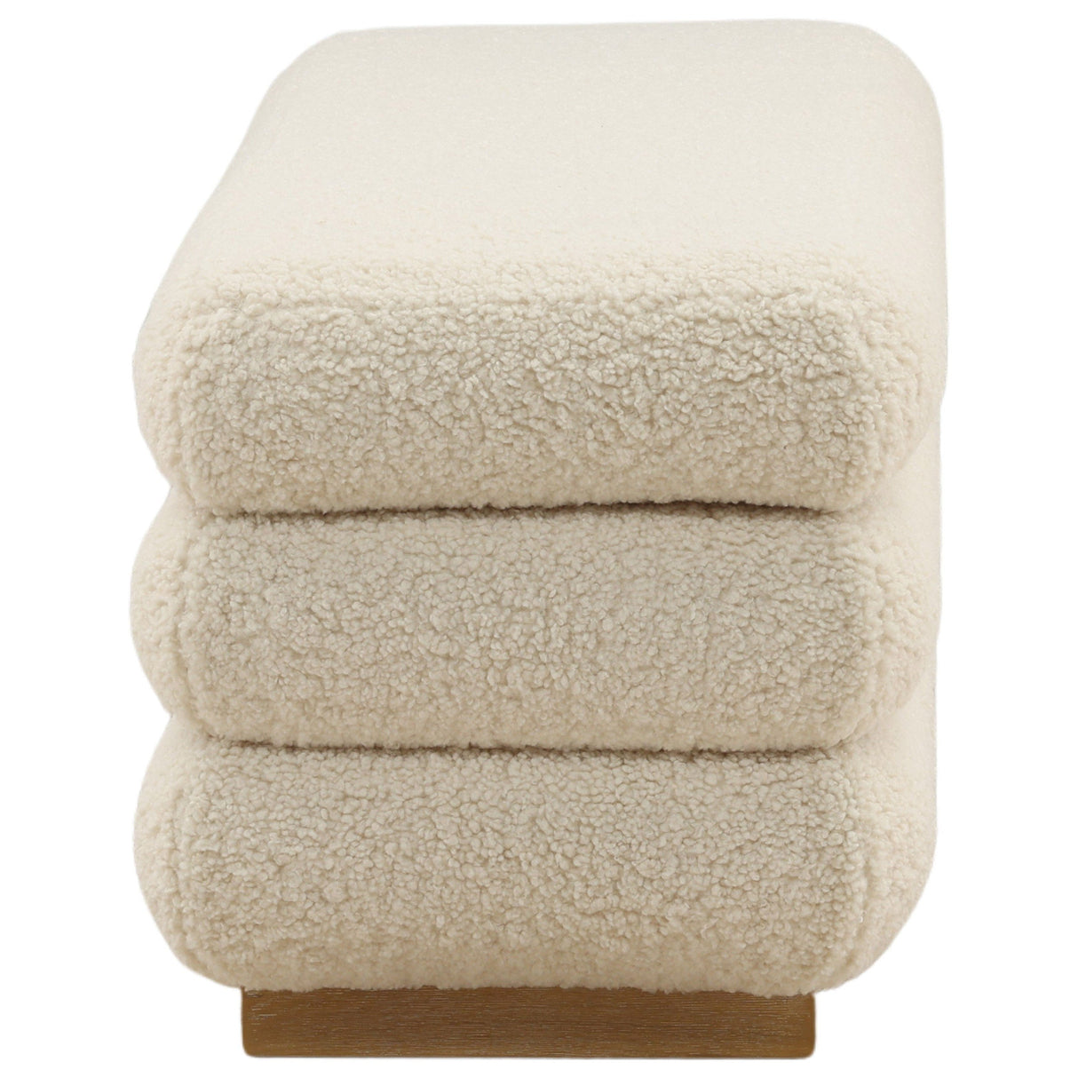 Aura Storage Bench, Cream by Dovetail at Eve Furniture