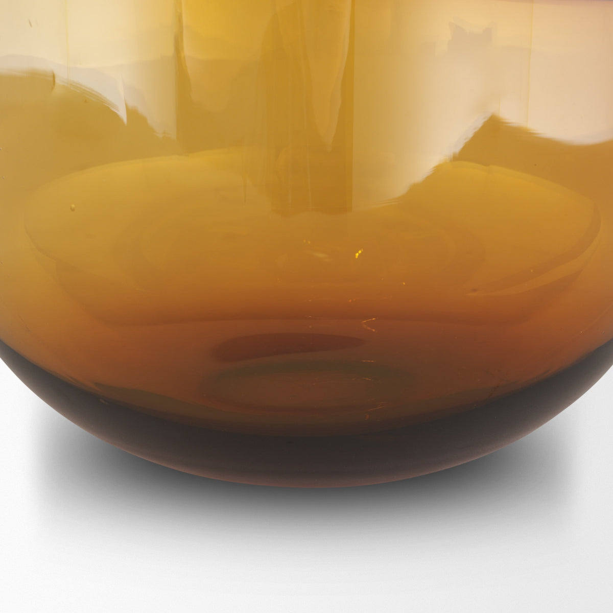 Aurel Tall Orange Glass Vase by Mercana at Eve Furniture