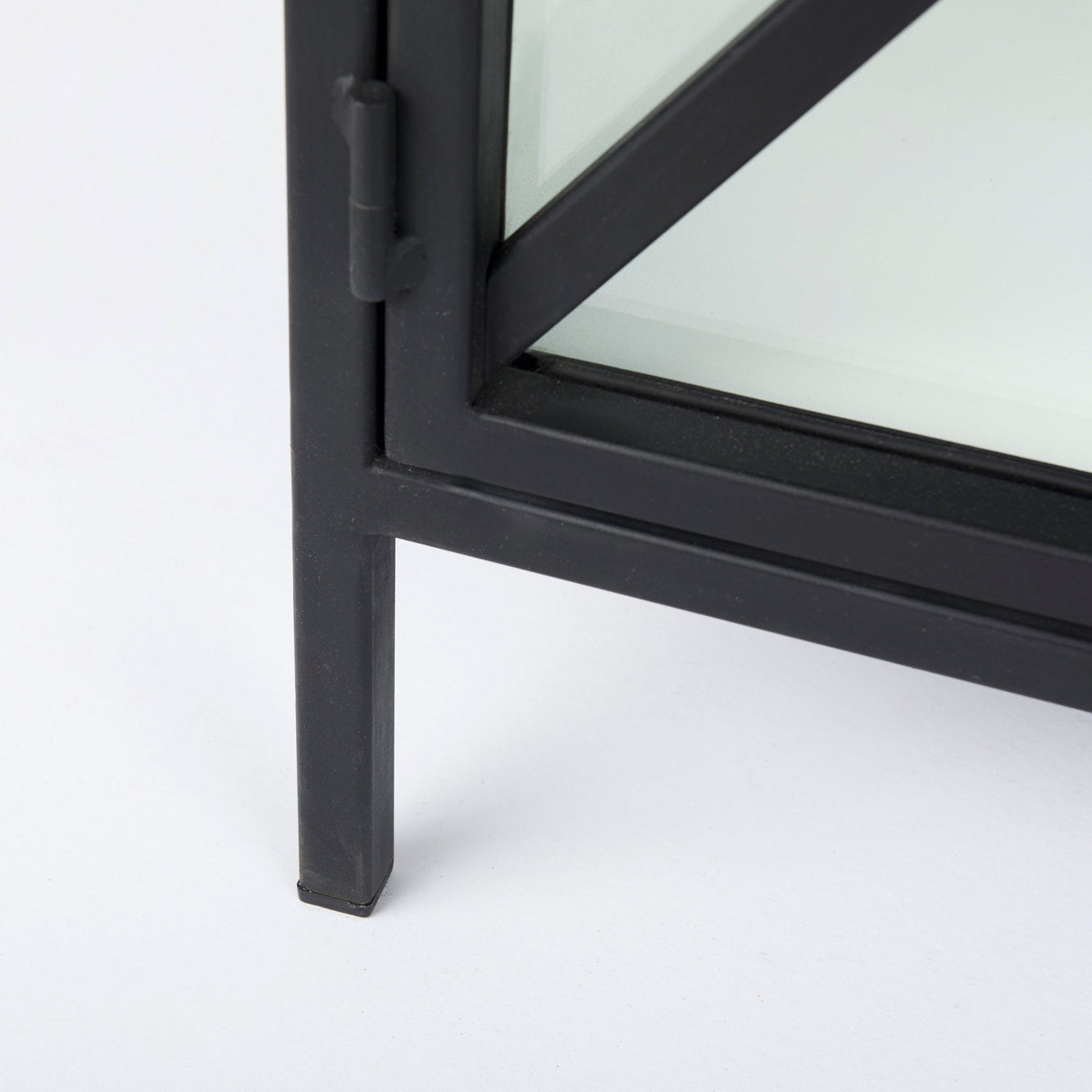 Aurelia Two Door Glass Cabinet by Mercana at Eve Furniture