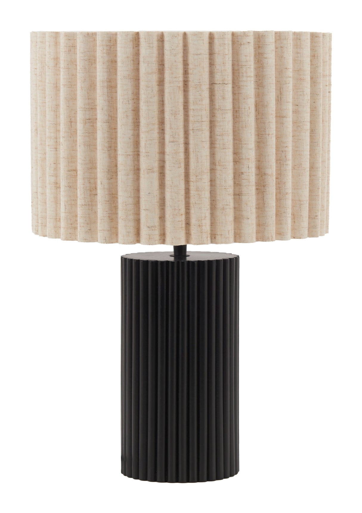 Aurora Beige & Black Table Lamp by Zuomod at Eve Furniture