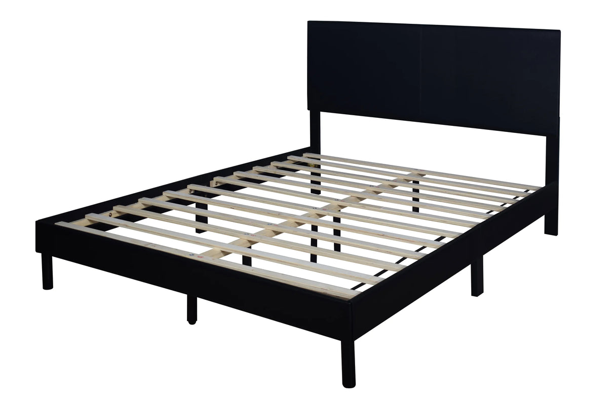 Aurora Black Full Platform Bed by Happy Homes at Eve Furniture