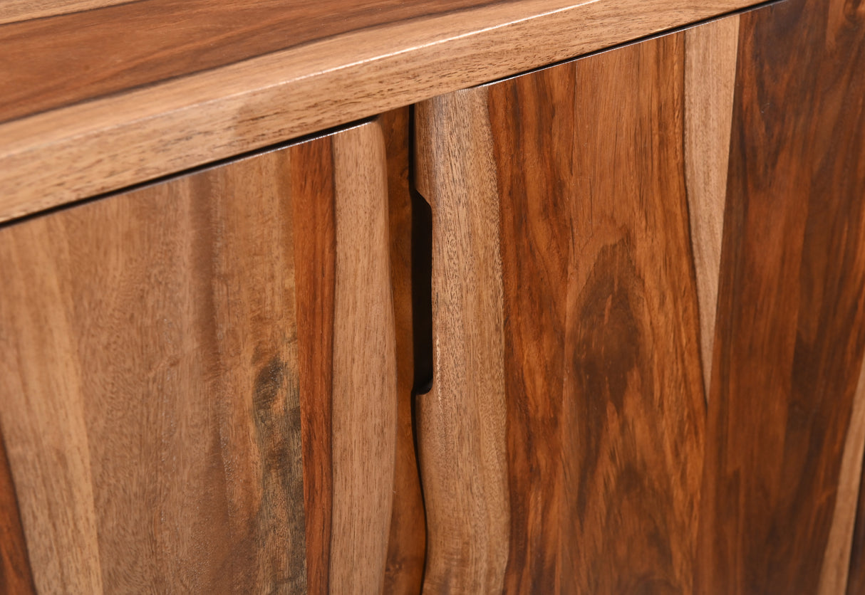 Austin Loft 62" Sideboard in Natural Sheesham by Home Trends & Design at Eve Furniture