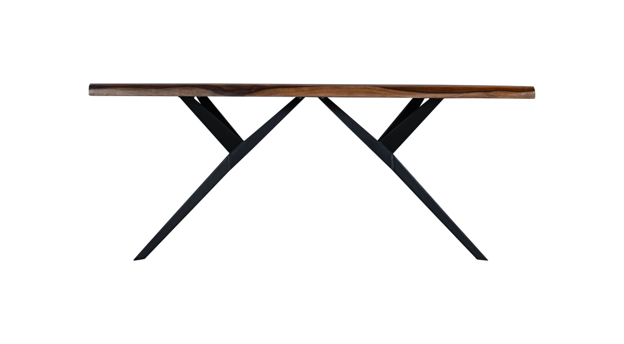 Austin Loft 72" Dining Table in Natural Sheesham by Home Trends & Design at Eve Furniture
