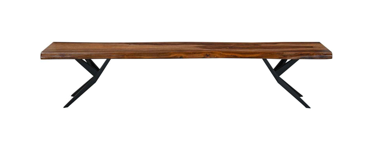 Austin Loft 90" Bench in Natural Sheesham