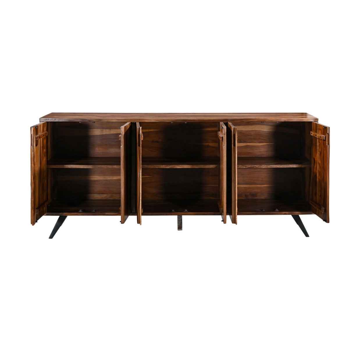 Austin Loft 90" Sideboard in Natural Sheesham by Home Trends & Design at Eve Furniture