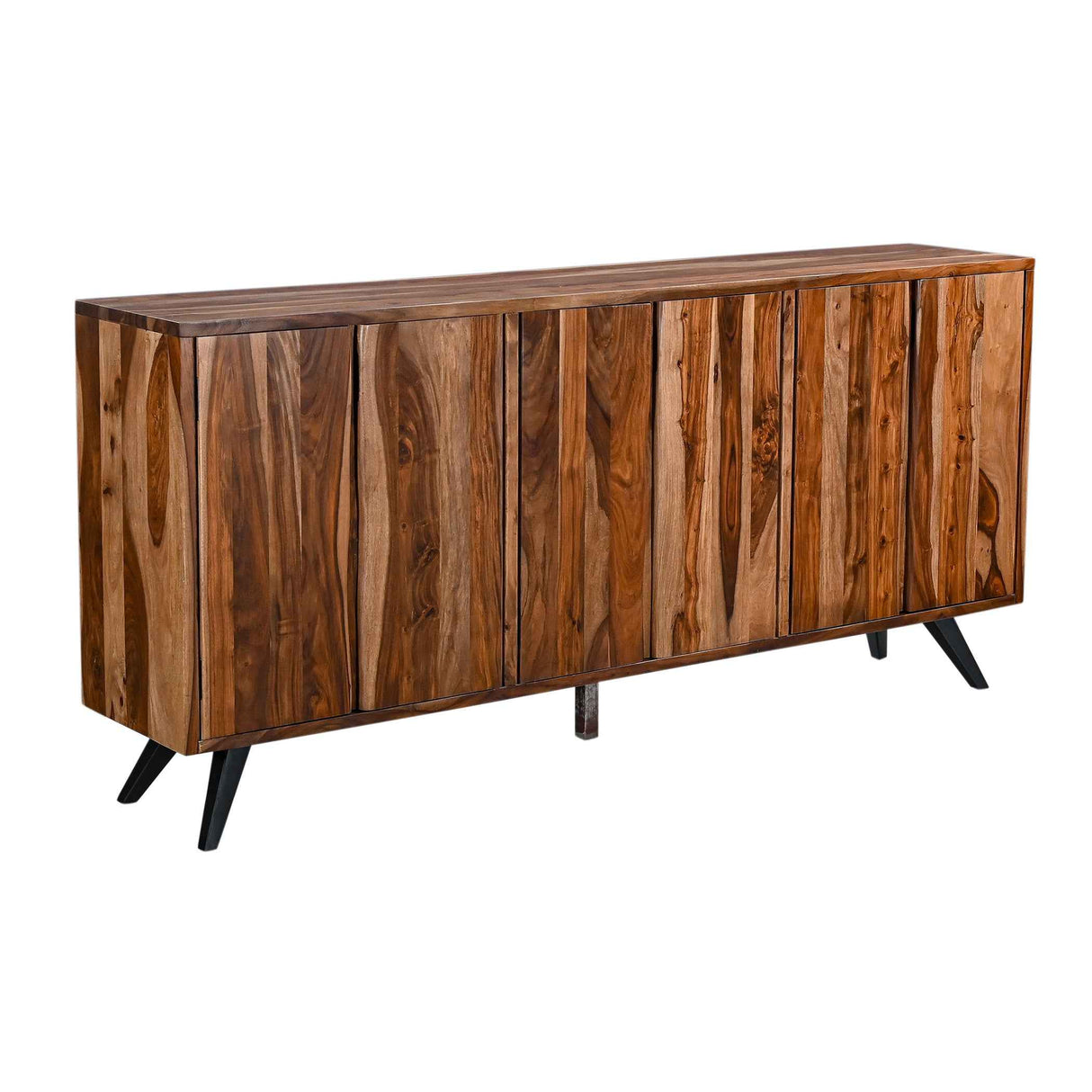 Austin Loft 90" Sideboard in Natural Sheesham by Home Trends & Design at Eve Furniture