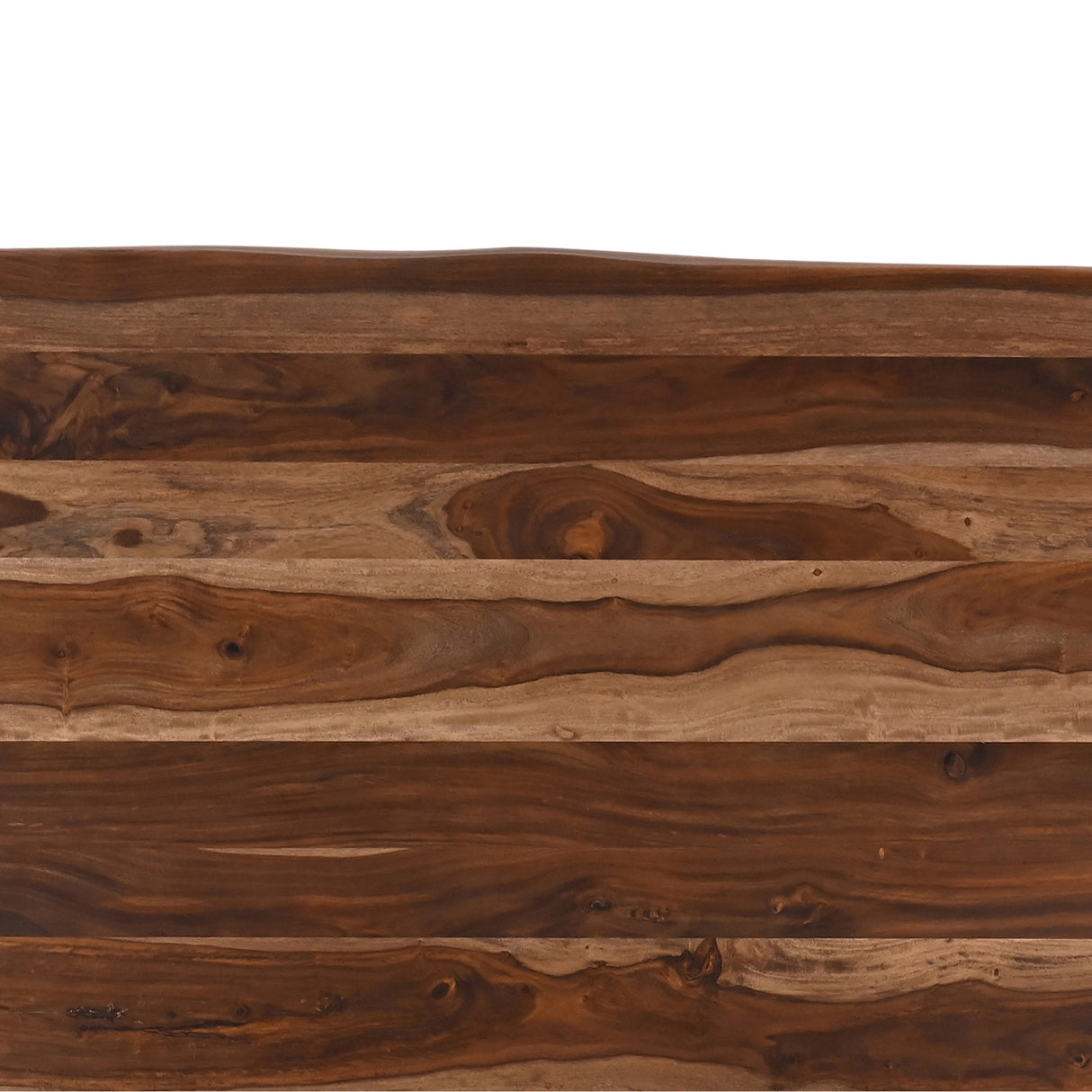 Austin Loft 94" Dining Table in Natural Sheesham by Home Trends & Design at Eve Furniture