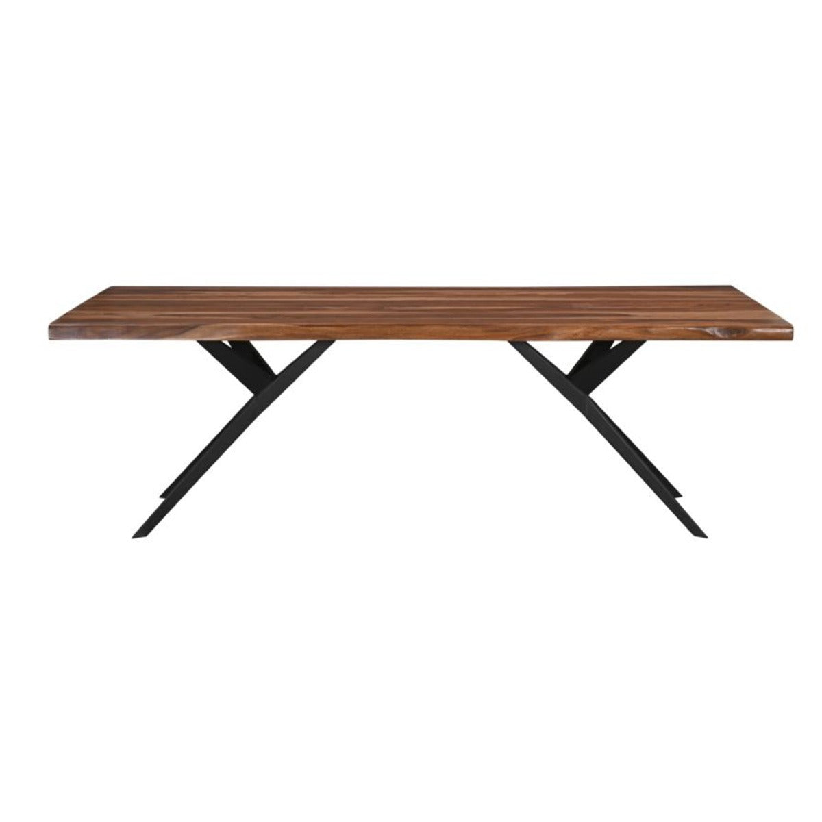 Austin Loft 94" Dining Table in Natural Sheesham by Home Trends & Design at Eve Furniture