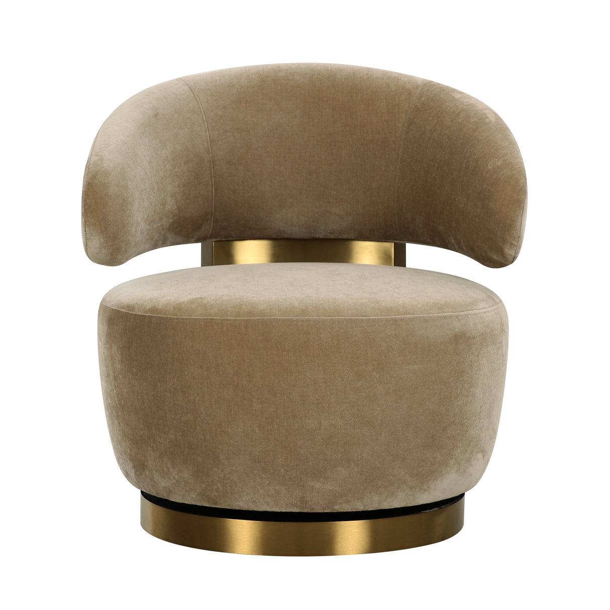 Austin Upcycled Swivel Chair by TOV Furniture at Eve Furniture
