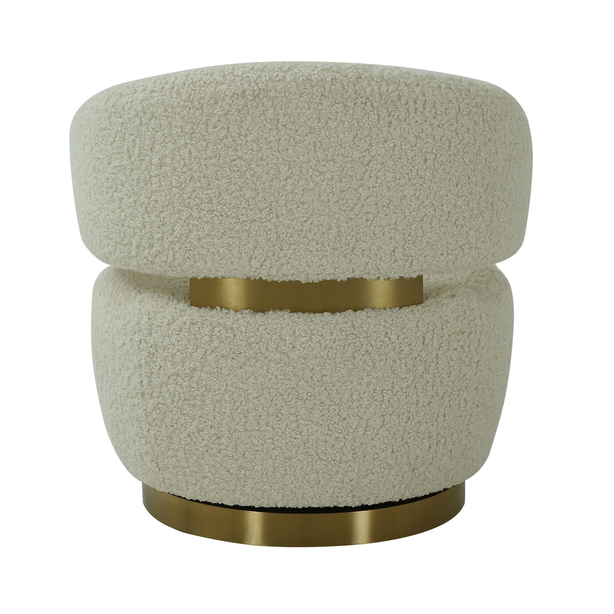 Austin Upholstered Swivel Chair by TOV Furniture at Eve Furniture