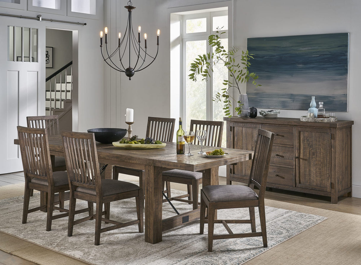 Autumn Flink Oak Solid Wood Extending Dining Table by Modus Furniture at Eve Furniture