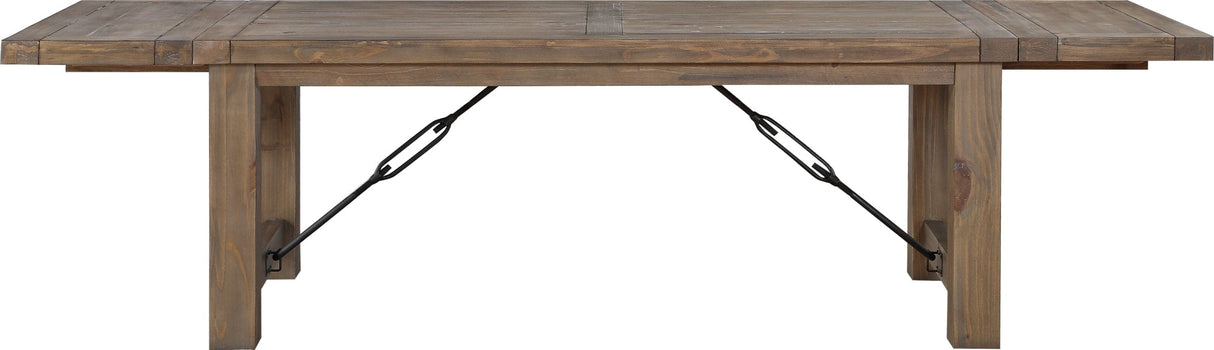 Autumn Flink Oak Solid Wood Extending Dining Table by Modus Furniture at Eve Furniture