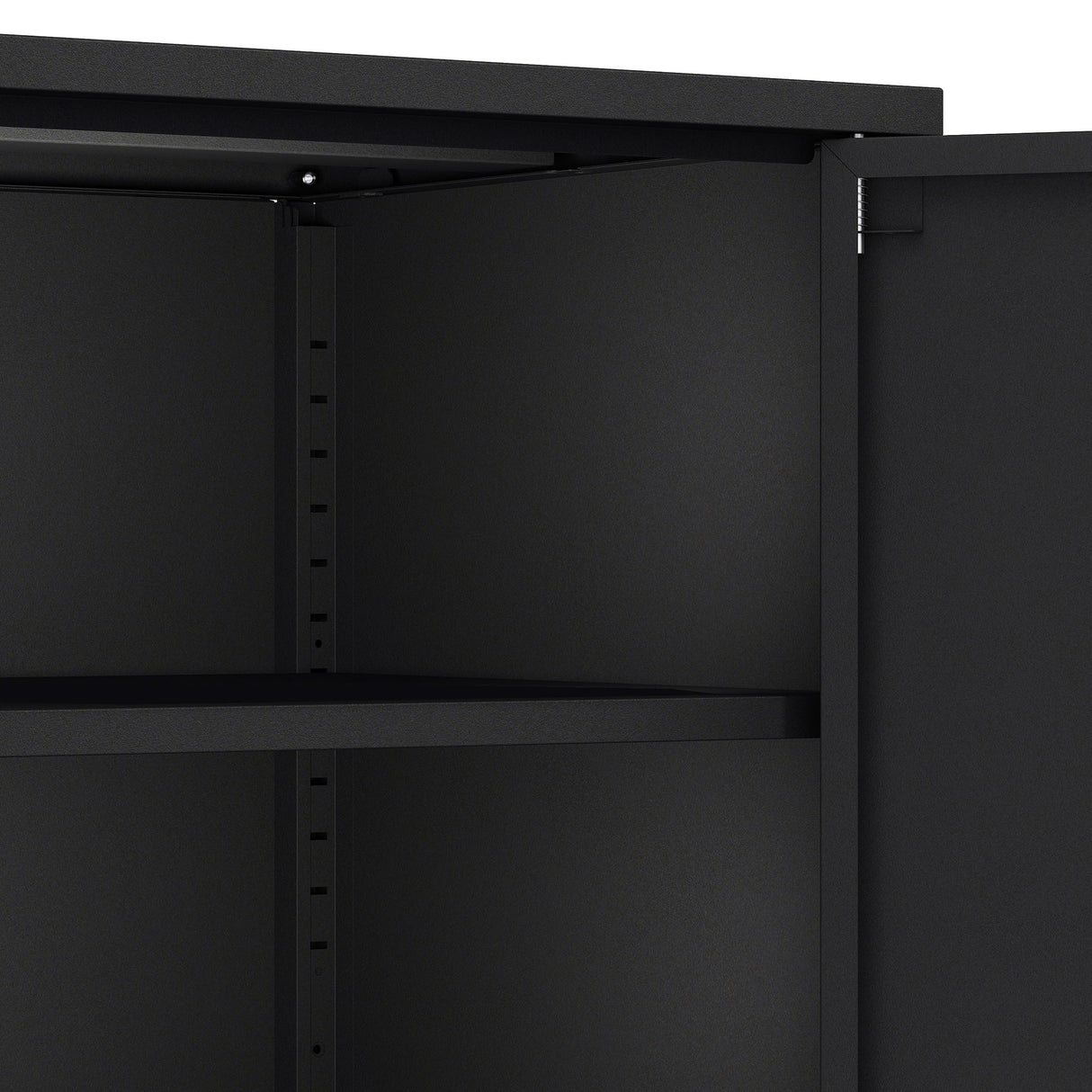 Ava 23.6" Accent Cabinet in Black by Manhattan Comfort at Eve Furniture