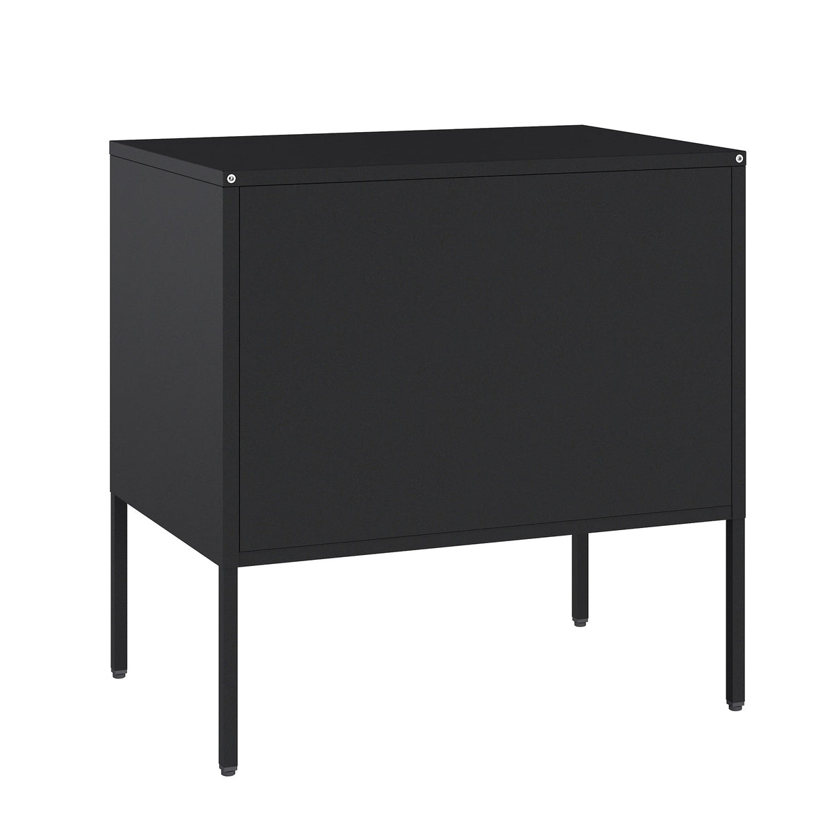 Ava 23.6" Accent Cabinet in Black by Manhattan Comfort at Eve Furniture