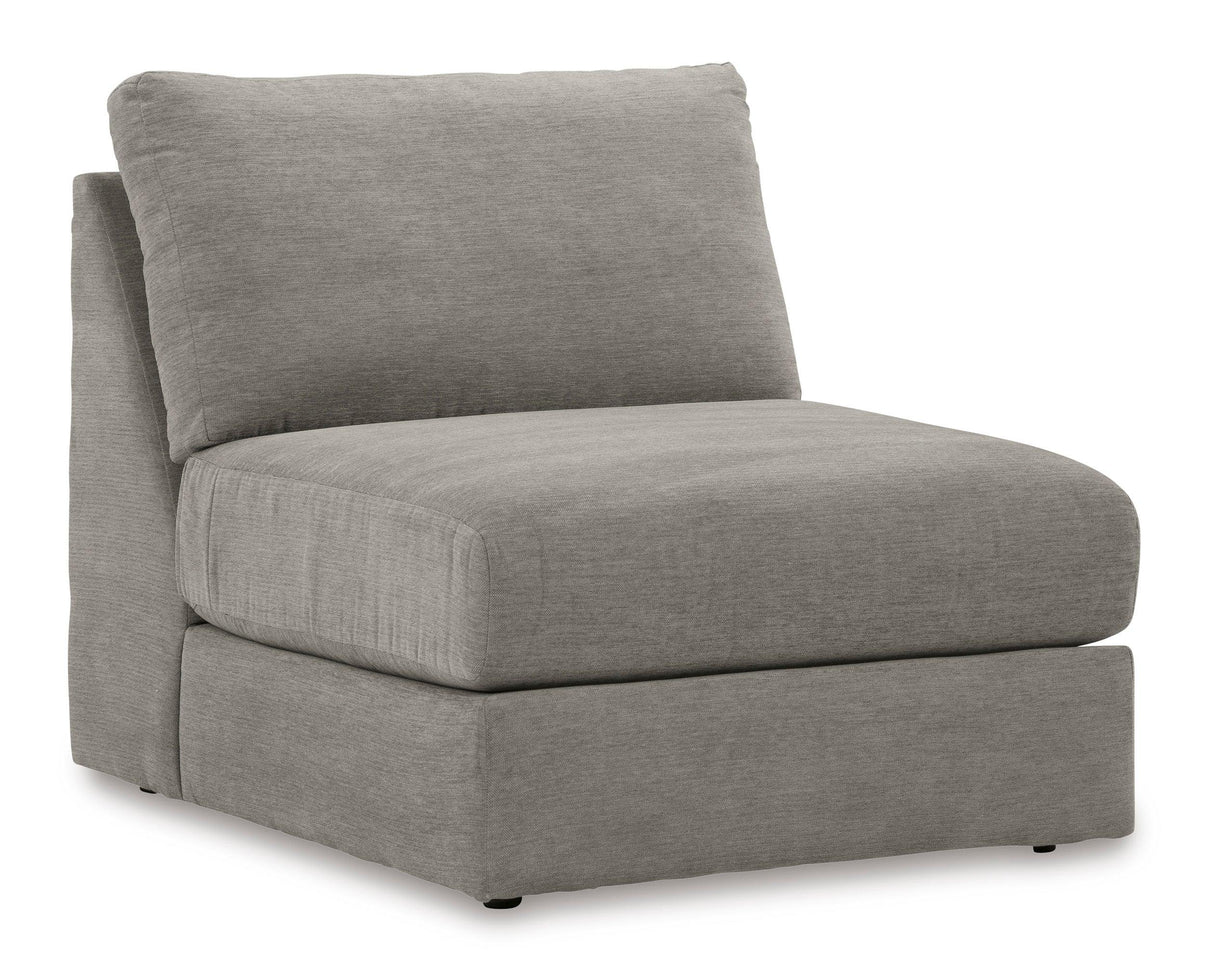 Avaliyah Ash 6-Piece Right Arm Facing (RAF) Chaise Sectional by Ashley at Eve Furniture