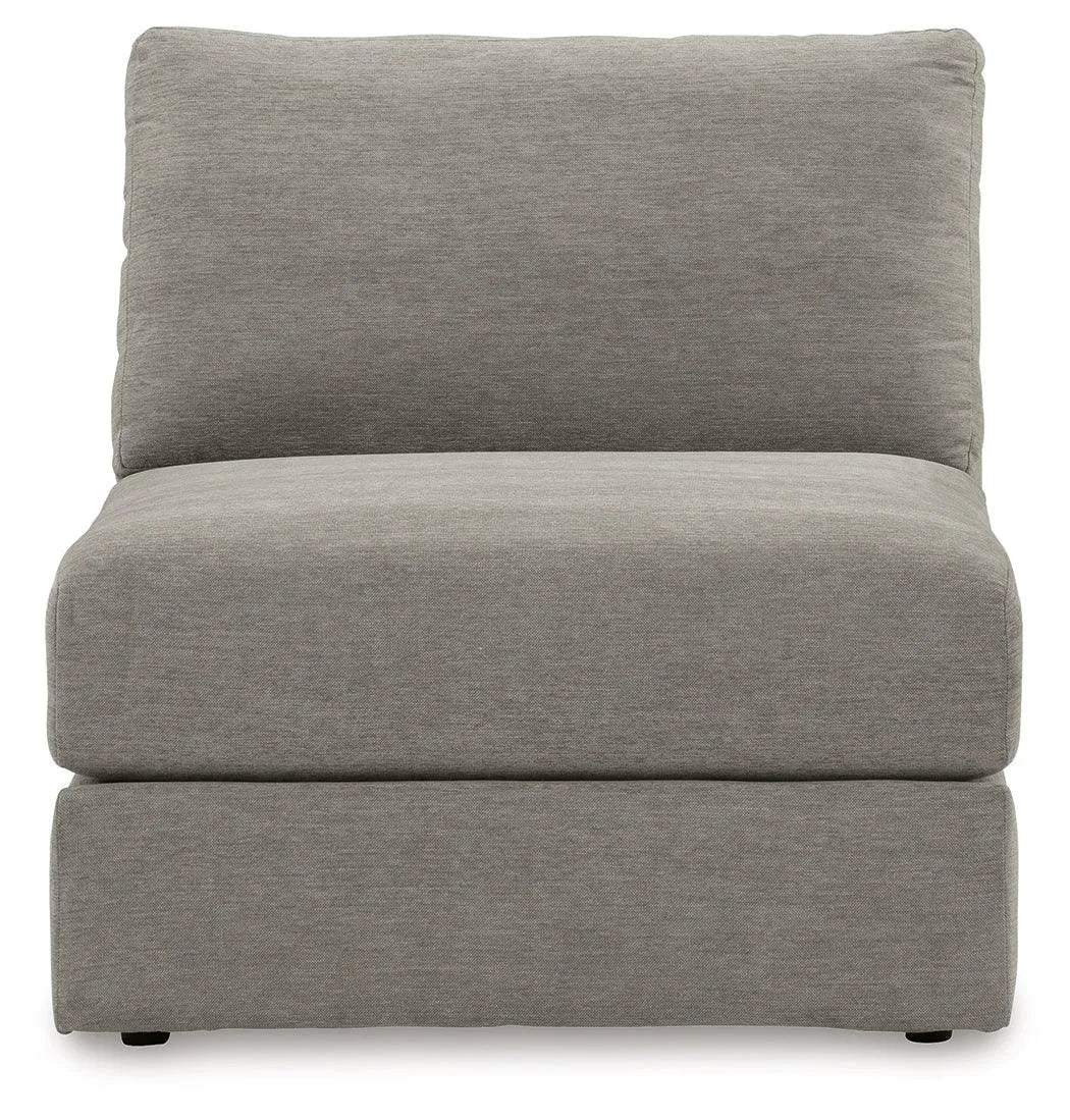 Avaliyah Ash Armless Chair by Ashley at Eve Furniture