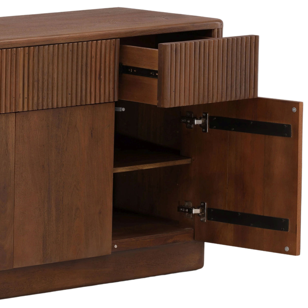 Avelina Sideboard, Brown by Dovetail at Eve Furniture