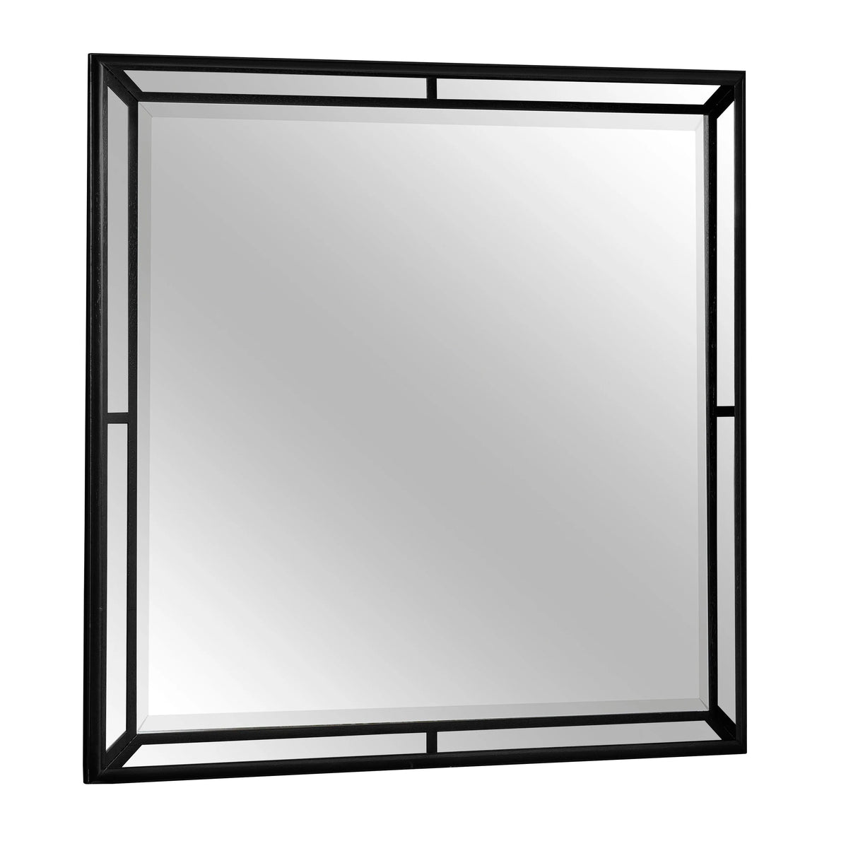 Aveline Black Mirror (Mirror Only) by Homelegance at Eve Furniture