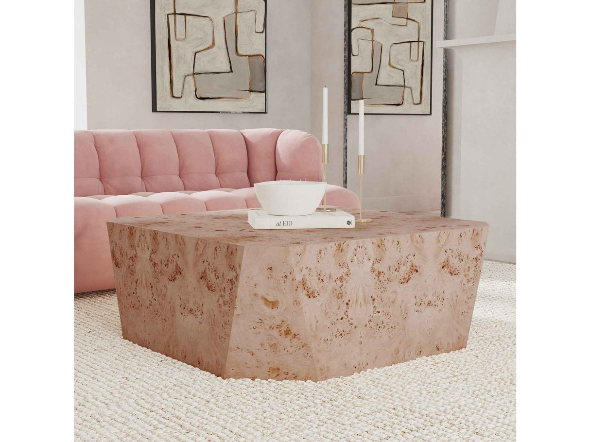 Avena Natural Square Coffee Table by Classic Home at Eve Furniture