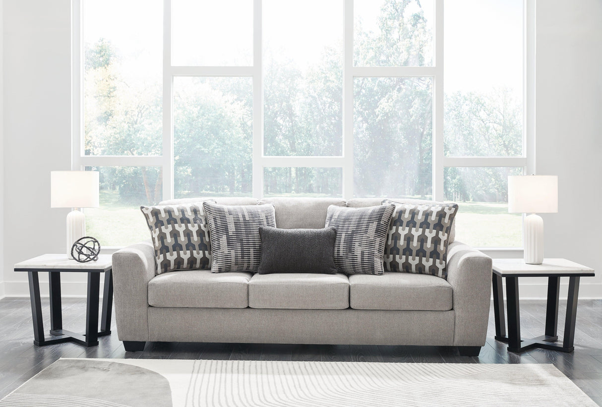 Avenal Park Flannel Sofa by Ashley at Eve Furniture