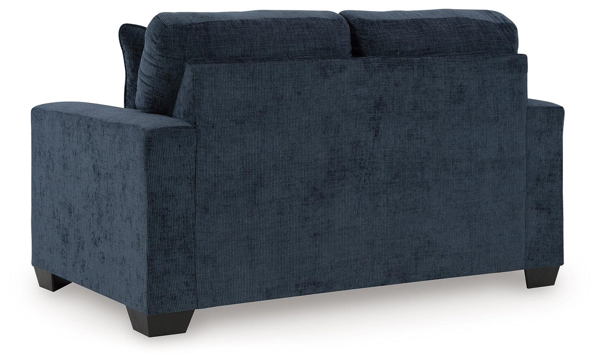 Aviemore Ink Loveseat by Ashley at Eve Furniture