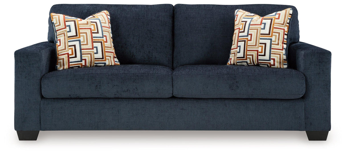 Aviemore Ink Queen Sofa Sleeper by Ashley at Eve Furniture