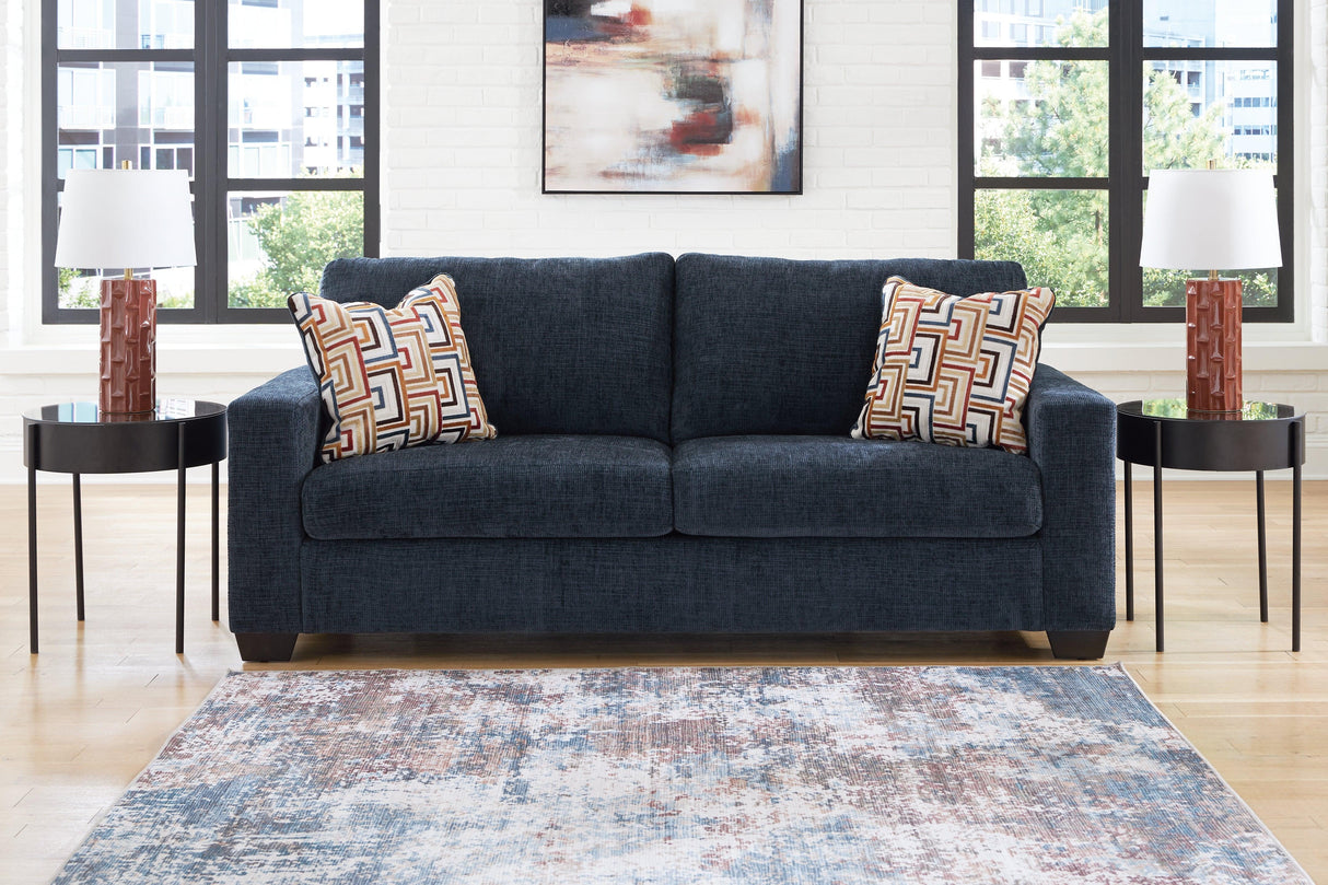 Aviemore Ink Queen Sofa Sleeper by Ashley at Eve Furniture