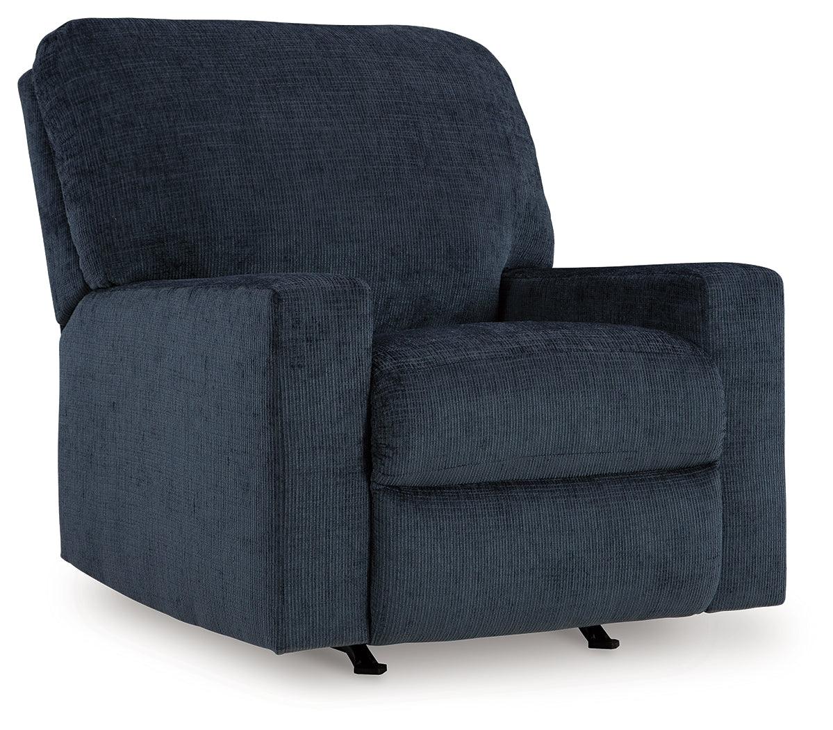 Aviemore Ink Recliner by Ashley at Eve Furniture